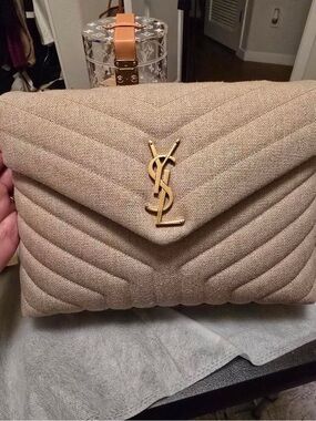 Saint Laurent Loulou in linen